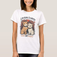 Camiseta de la pareja del gato Cute Romántico Kitt