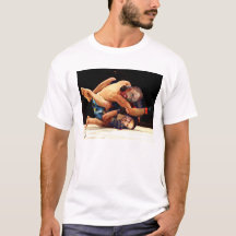Camiseta de la parodia del arte. Arte marcial