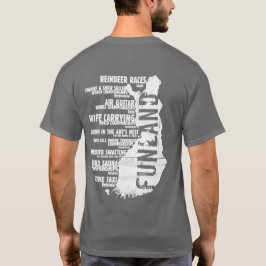 Camiseta de la parte posterior de la lista 4 de