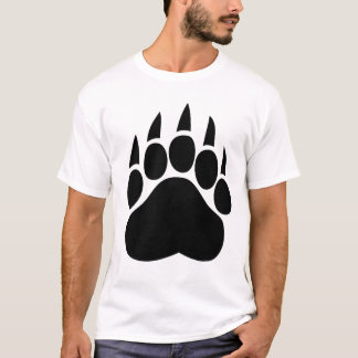 Camiseta de la pata del orgullo del oso