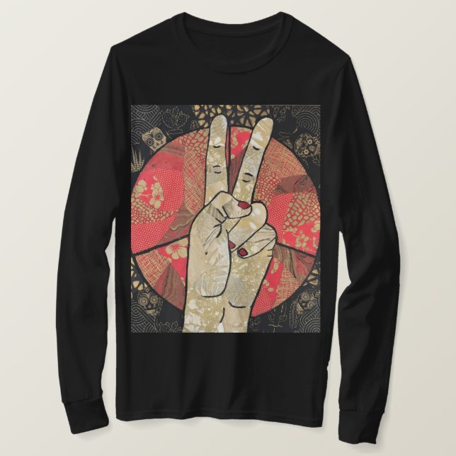 Camiseta de la Paz (Anverso del diseño)