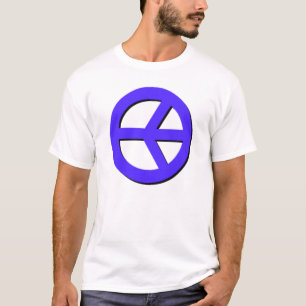 Camiseta de la paz a los lados