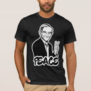 Camiseta de la paz de Ron Paul