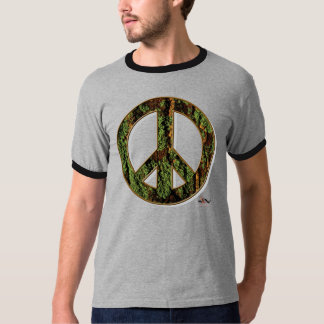 Camiseta de la paz del musgo
