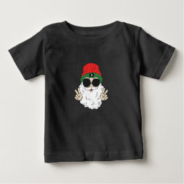 Camiseta de la paz para Navidades de bebé 2023