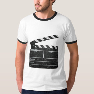 Camiseta de la película de la pizarra del cineast