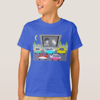 Camiseta de la película del autocinema de la
