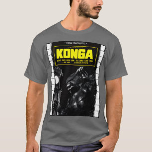 Camiseta de la película KONGA de los 60