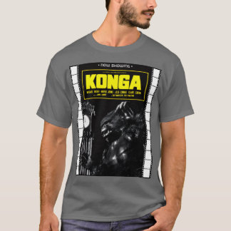 Camiseta de la película KONGA de los 60