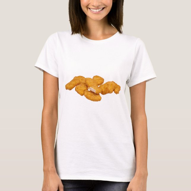 Camiseta de la pepita de pollo (Anverso)