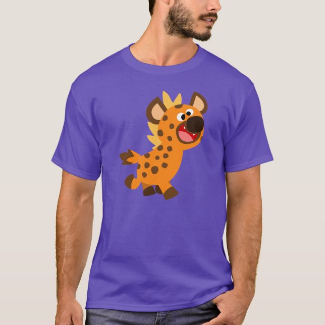 Camiseta de la pequeña Personalizado Hyena (Anverso)