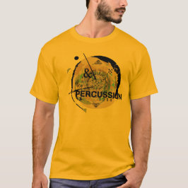 Camiseta de la percusión