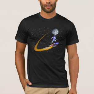 Camiseta de la persona que practica surf de Puerto