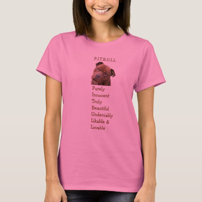 Camiseta de la personalidad de Pitbull (Anverso)