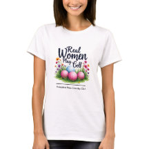 Camiseta de la Personalizado "Mujeres Reales Juega