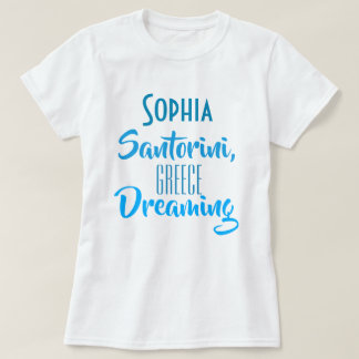 Camiseta de la personalizado "Sophia Santorini, Gr