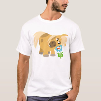 Camiseta de la Personalizado Tender Pony y Flower