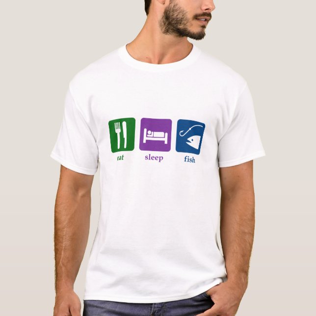 Camiseta de la pesca (Anverso)