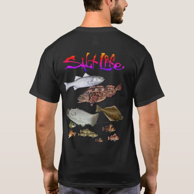 camiseta de la pesca (Reverso)
