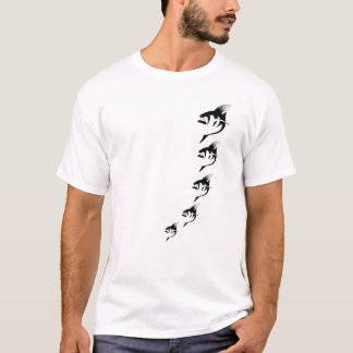 Camiseta de la pesca - equipo del gallo