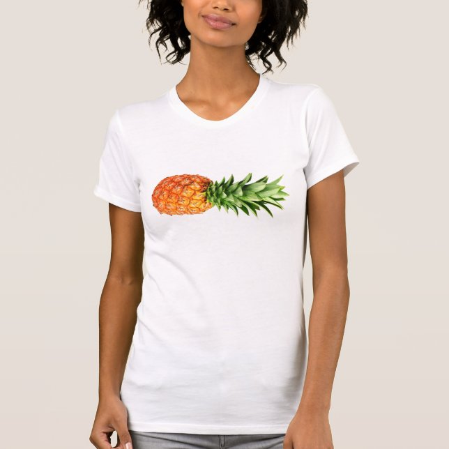 Camiseta de la piña de las mujeres (Anverso)