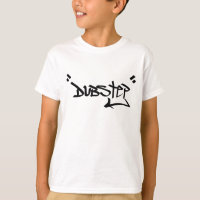 camiseta de la pintada del dubstep