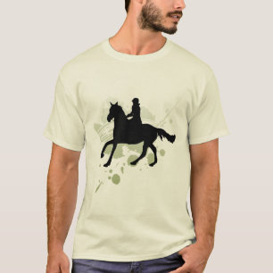 Camiseta de la pintura del caballo