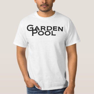 Camiseta de la piscina del jardín