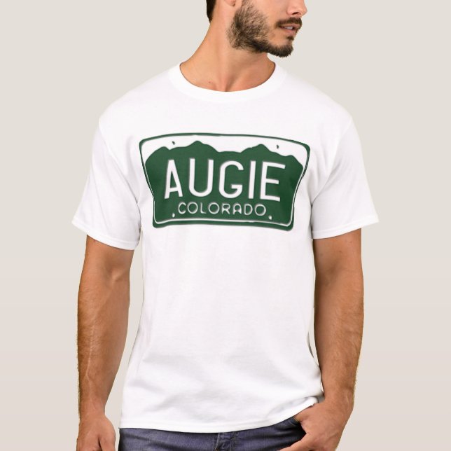 Camiseta de la placa de AUGIE Colorado (Anverso)