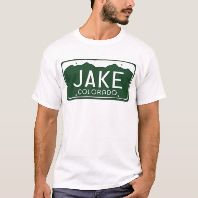 Camiseta de la placa de JAKE Colorado (Anverso)