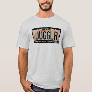 Camiseta de la placa de JUGGLR