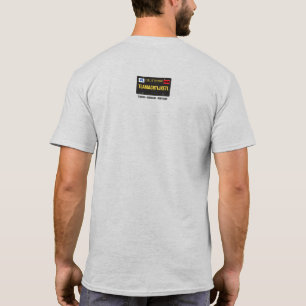 Camiseta de la placa de la matrícula Tlamachtijke