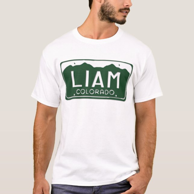 Camiseta de la placa de LIAM Colorado (Anverso)