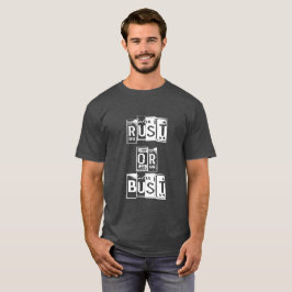 Camiseta de la placa del moho o del busto