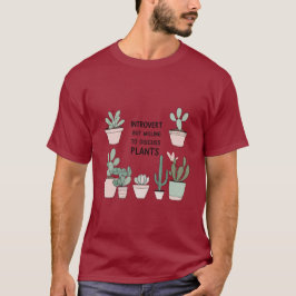Camiseta de la planta de introvertido Lover - Grac