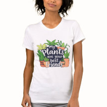 Camiseta de la planta graciosa