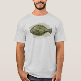 Camiseta de la platija meridional