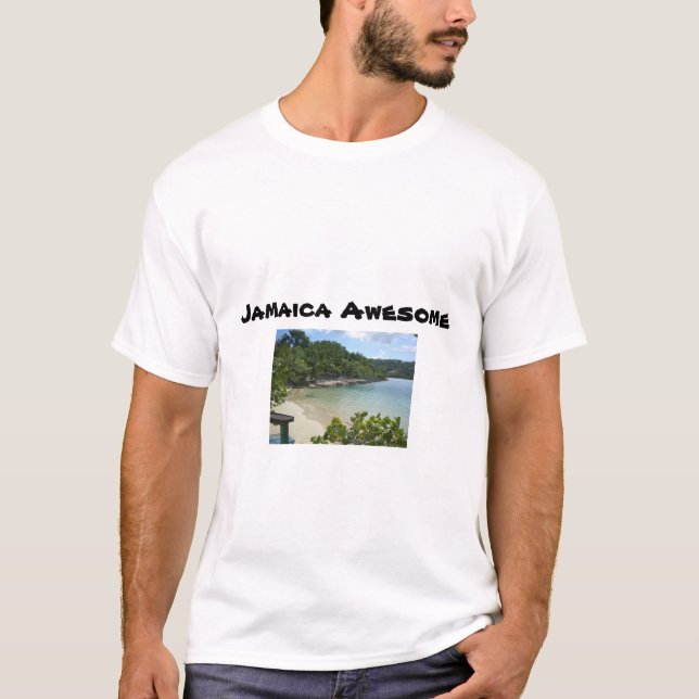 Camiseta de la playa de Jamaica (Anverso)