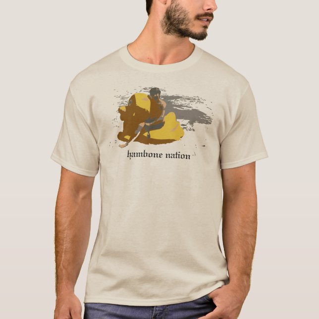 Camiseta de la playa de la nación de Hambone (Anverso)