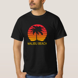 Camiseta de la playa de Malibu California