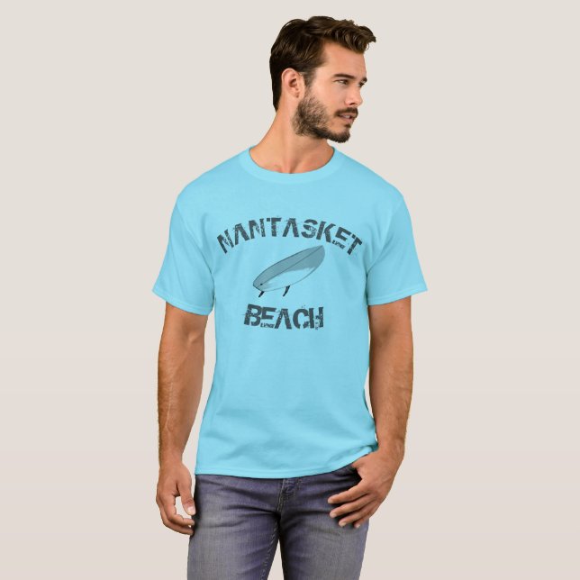 Camiseta de la playa de Nantasket del casco de los (Anverso completo)