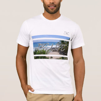 Camiseta de la playa White It's Life