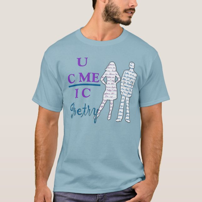 Camiseta de la poesía de UCMEIC (uvas de Air (Anverso)