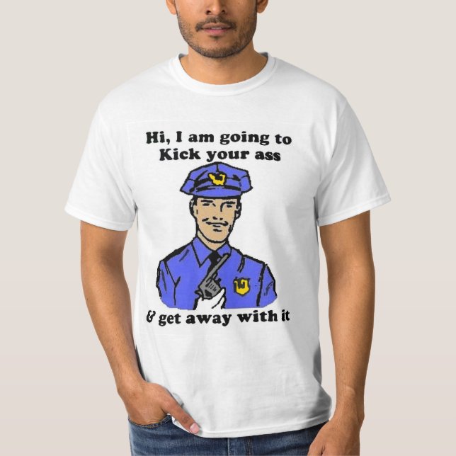 Camiseta de la policía (Anverso)