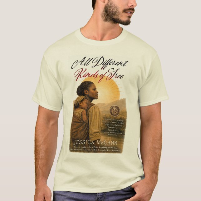 Camiseta de la portada del libro (Anverso)