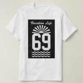 Camiseta de la posición de las vacaciones