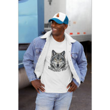 Camiseta de la potencia del lobo