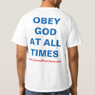 Camiseta de la predicación del evangelio de dios
