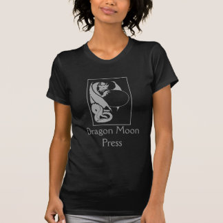 Camiseta de la prensa de la luna del dragón -
