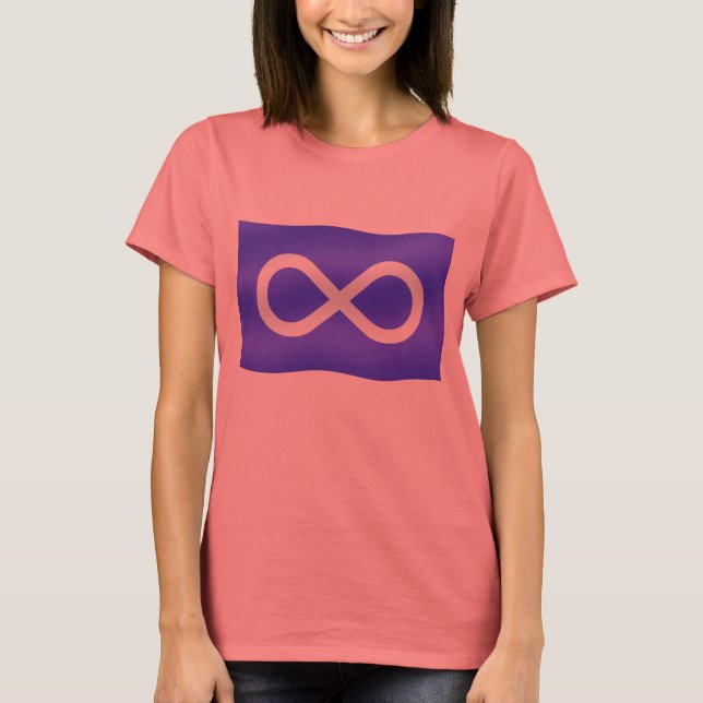 Camiseta de la Primera Nación Orgánica de Metis Fl (Anverso)